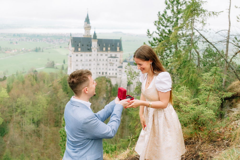 A Fairytale Moment at Neuschwanstein — And She Said Yes! 50 DSC 6809