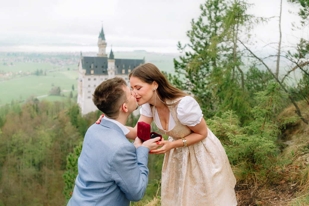 A Fairytale Moment at Neuschwanstein — And She Said Yes! 52 DSC 6826